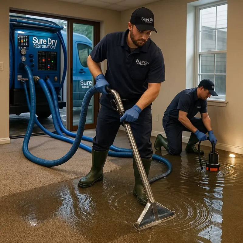 Water Extraction and Removal process in Mineola, TX